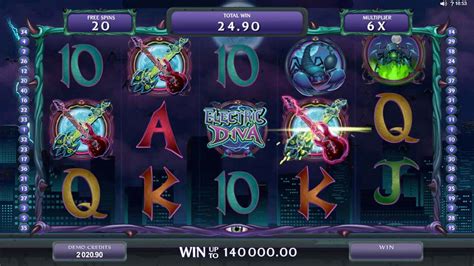 Electric Diva Spielautomat von Microgaming bei Mr Bet Casino .